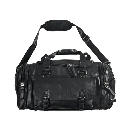Premium PU Leather Travel Duffel Bag - SYED JEE
