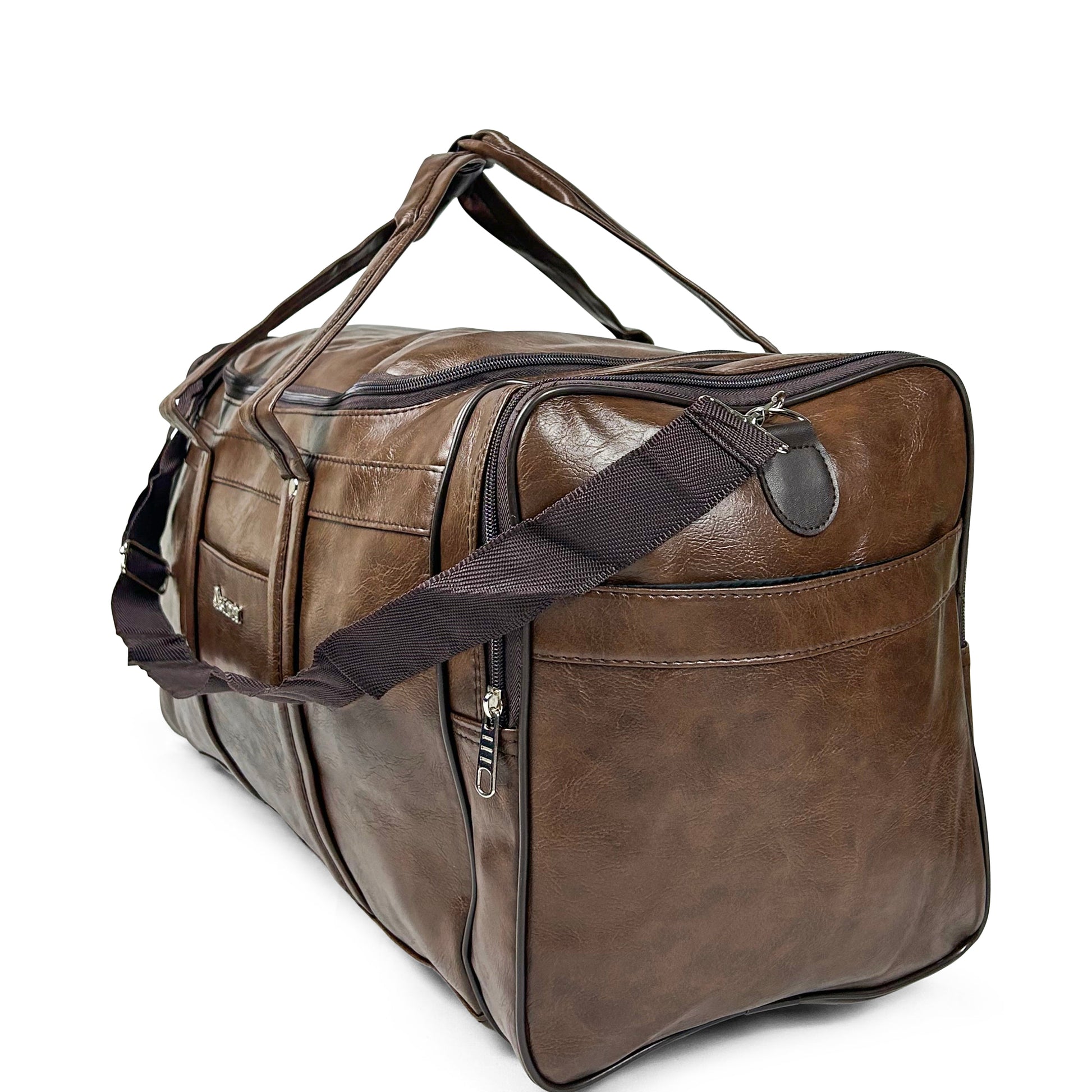 PU Leather Travel Duffel Bag - SYED JEE